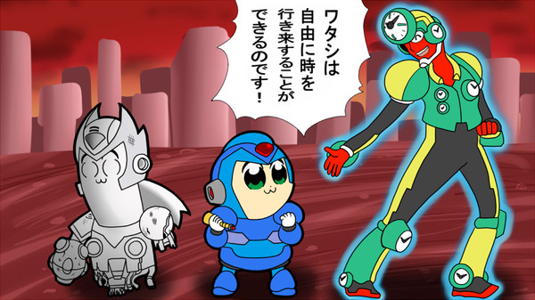 ロックマンエックスアニバーサリーコレクション発売記念まんが