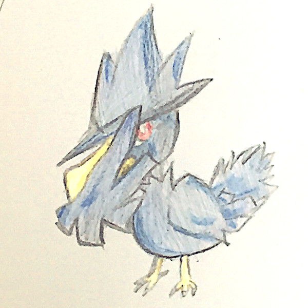 ポケモンの落描き