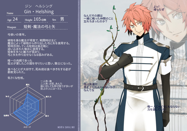 【病葉】ジン・ヘルシング【不帰騎士】