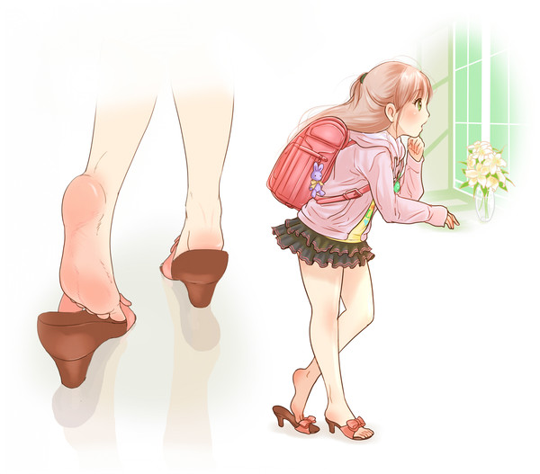 裸足ロリ