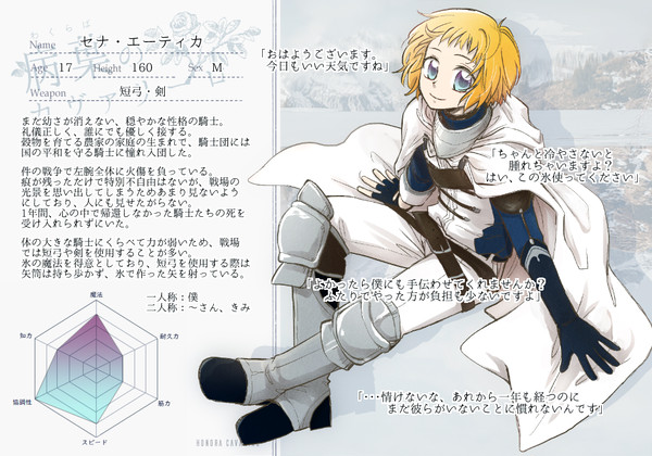 【病葉】セナ･エーティカ【名誉騎士】