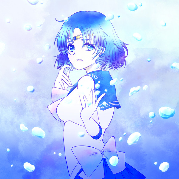 暑い日が続いているので、水でも被って涼しくなってください。