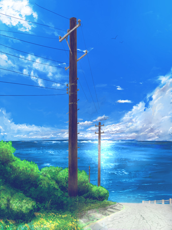海の見える景色