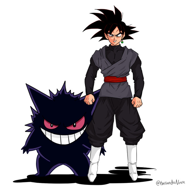 Goku Black Gengar Commission