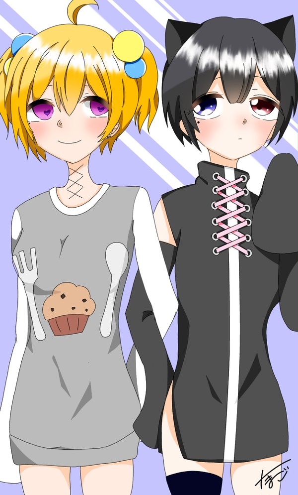 オリちゃん2人 『 描いてみた 』