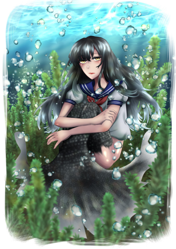 黒い金魚