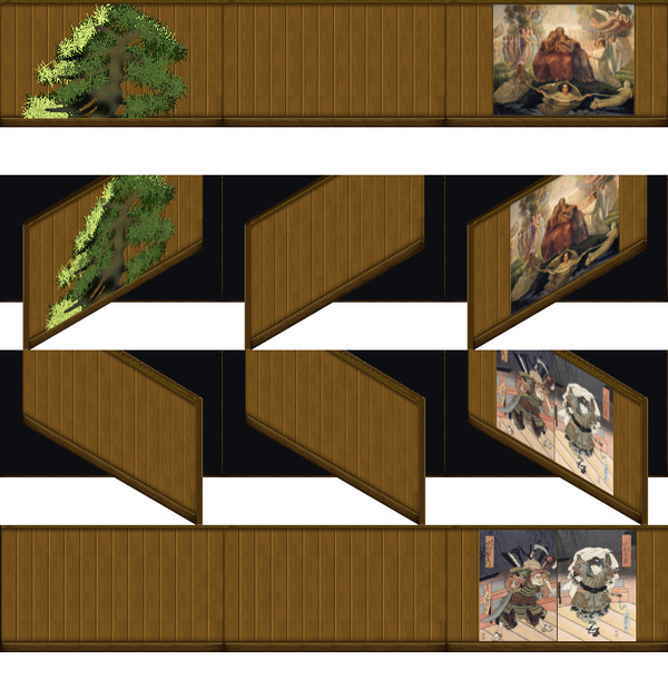 回転する壁を作ってみた