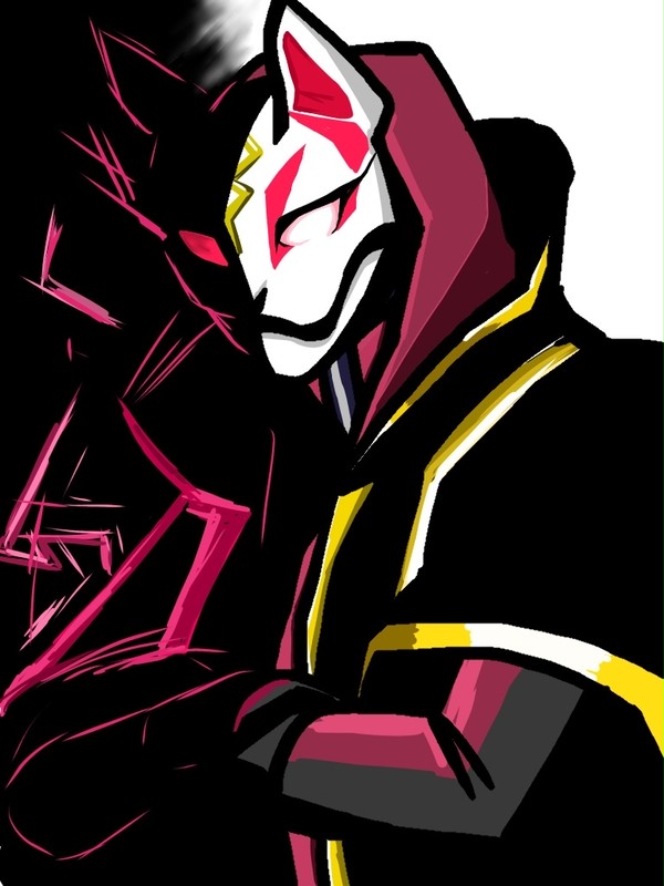 ドリフト描いた