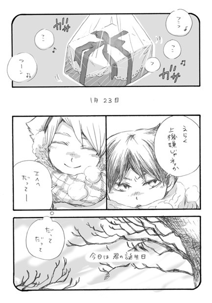 20100123　六氷さんお誕生日まんが　sideロージー