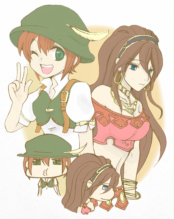 女子キャラ