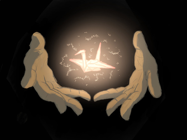 星に願いを、鶴には祈りを