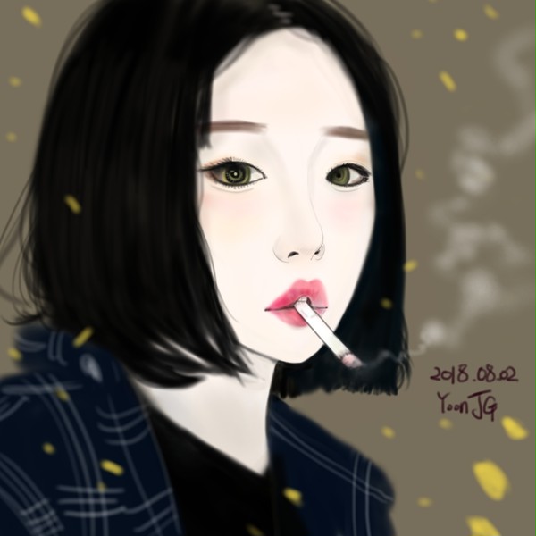 Smoking Girl