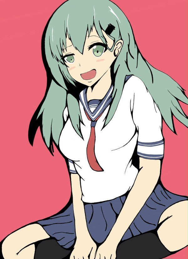 鈴谷 夏服セーラー