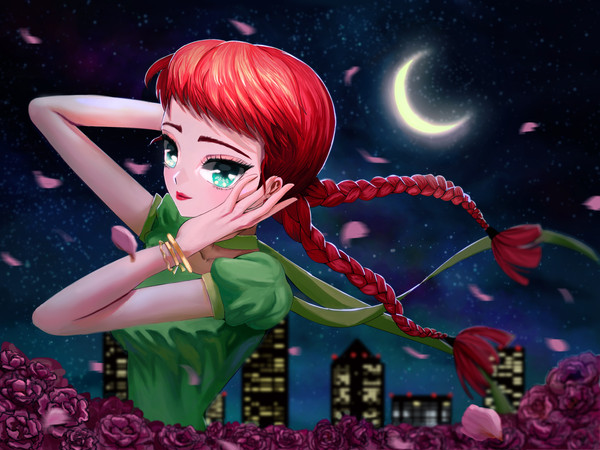 真夜中風