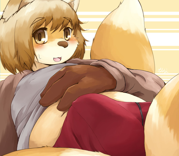 ぽちゃきつね４