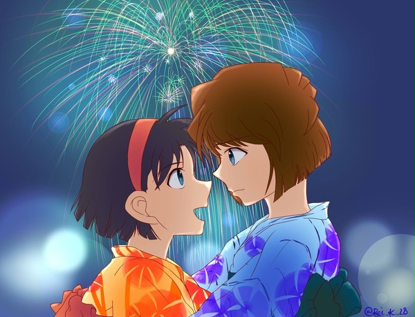 哀ちゃんと夏祭り
