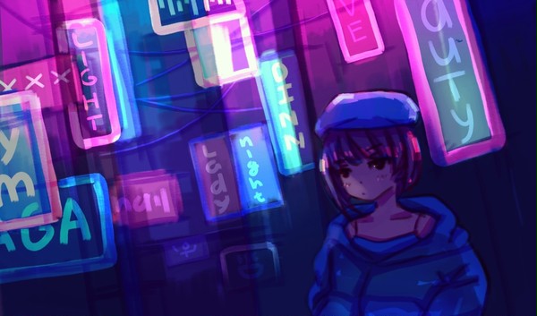 ネオンの夜