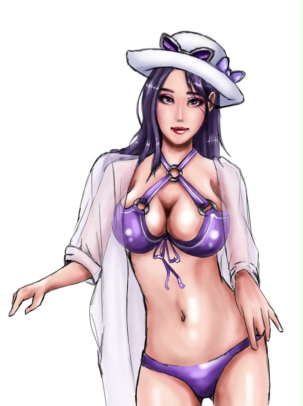 Pool Party Caitlyn