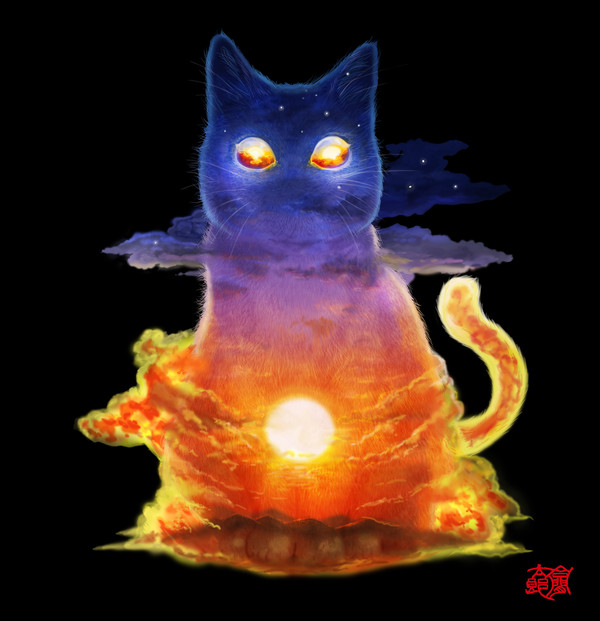 誰そ彼猫