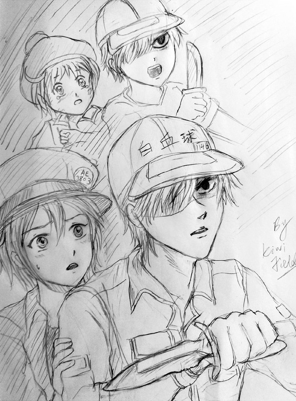 はたらく細胞落書き その2