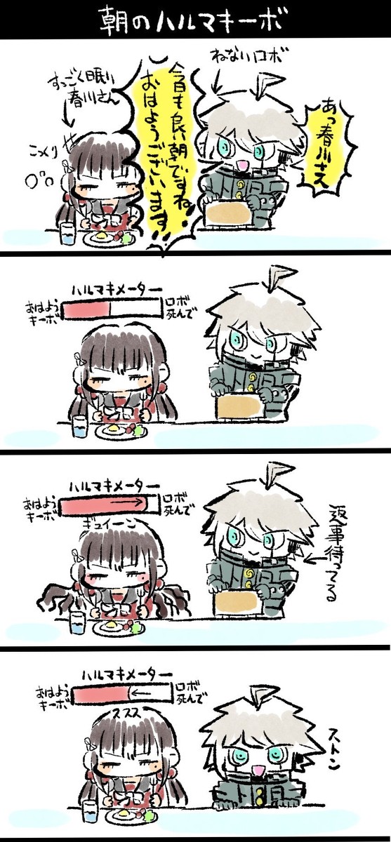 ハルマキが辛辣になる状況考えてみた