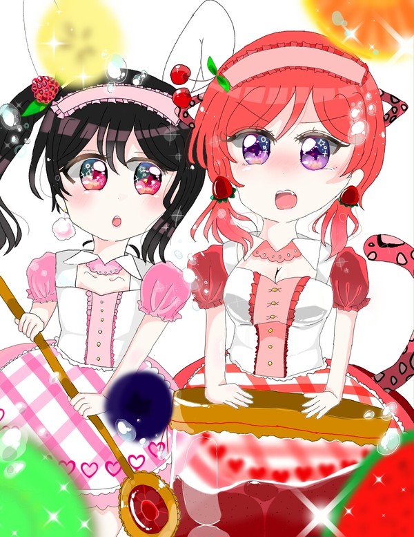 ここ最近描いたにこまきとか凛ちゃんとか過去絵