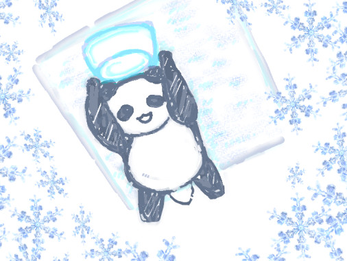 雪と氷とシャンシャン