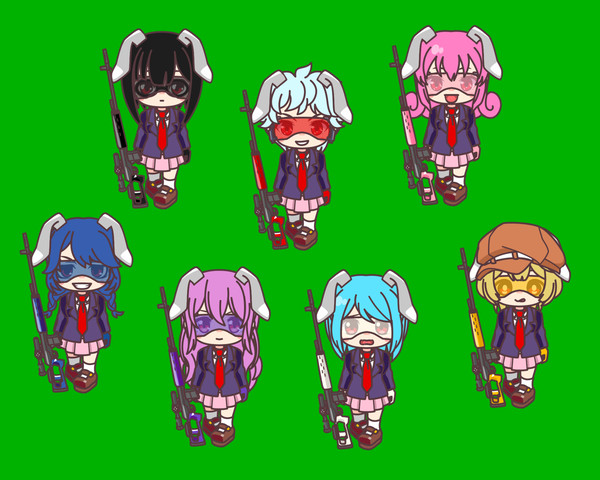 サバゲー玉兎隊