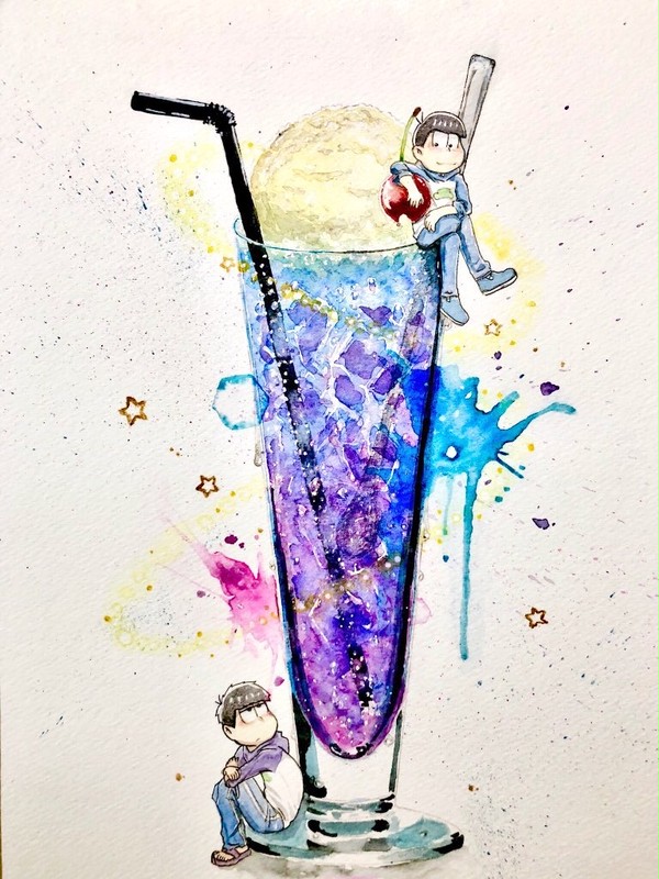 色松クリームソーダ