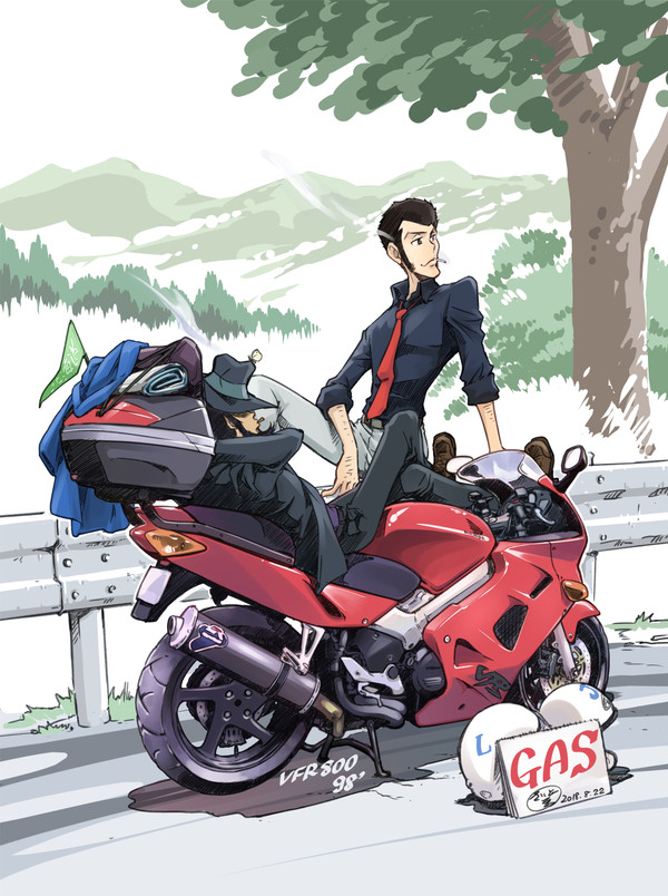 バイクとルパン三世 2