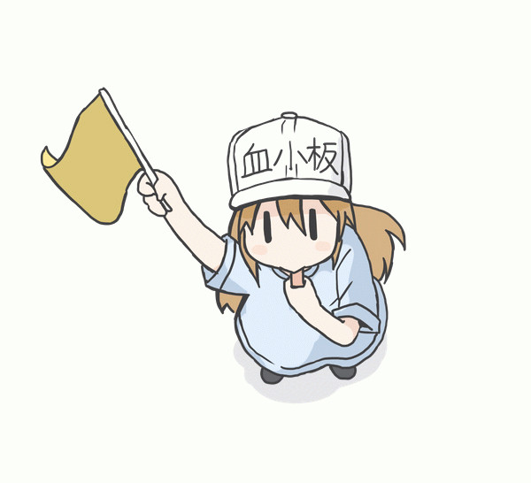 OPの血小板ちゃん