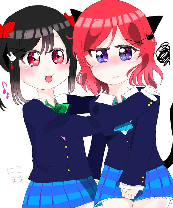 にこまきおソロヘアピン🐱🐰