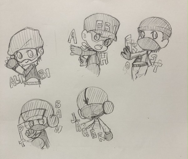 落書き虹六