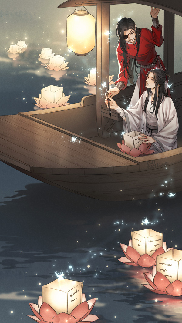 花怜七夕花灯
