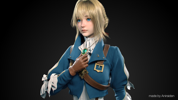 Violet Evergarden fan art work