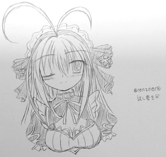 キリエさん試し描き