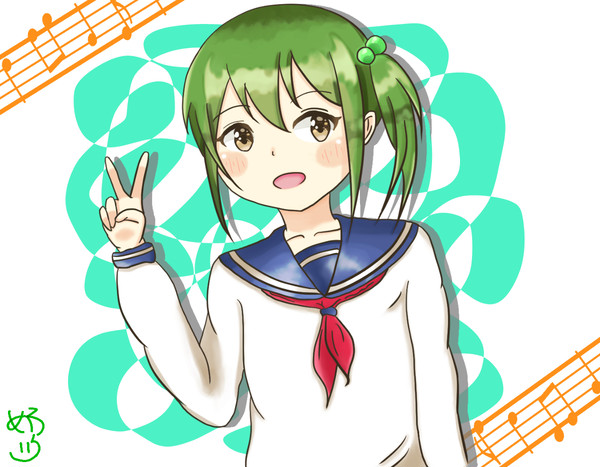 水沢薫・セーラー服ver