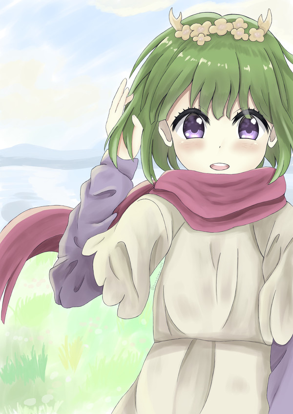 春に落ちて　鹿乃