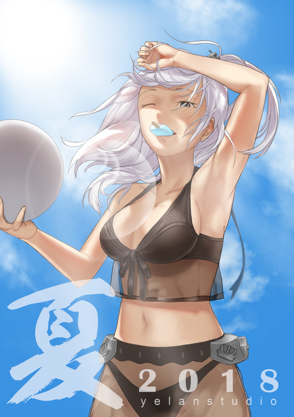涼月　水着