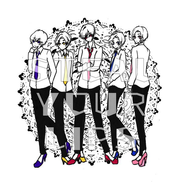 えびの曲をイメージして描いたやつ