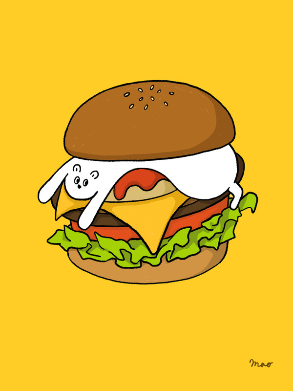 しろくまバーガー