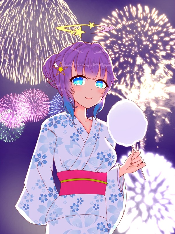 浴衣ルカちゃん