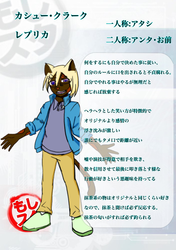 【もしスタレプリカ】カシューレプリカ