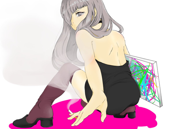 たばこ女