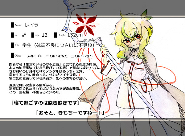 【NA】レイラ【登場人物】