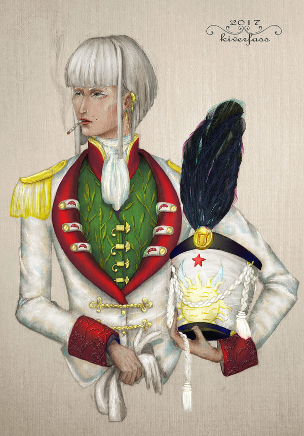 A Feather on the cherry pie