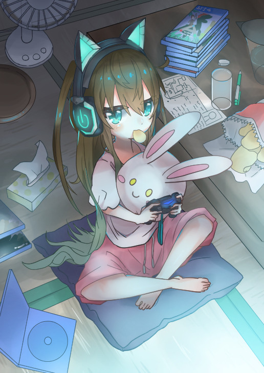 ゲーム好きの女の子