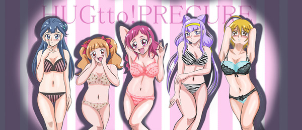 HUGっとプリキュア全年齢絵＋オールスターズ絵ダイジェスト