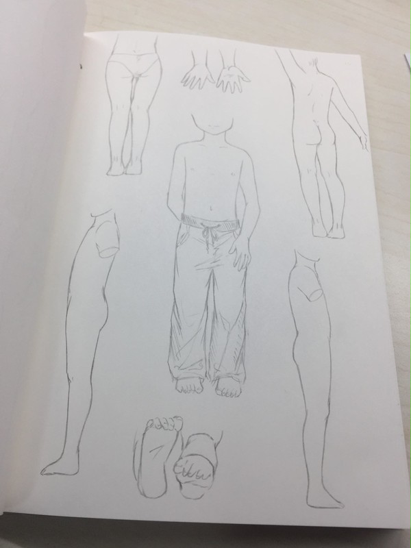 男子骨架練習-幼年至成年