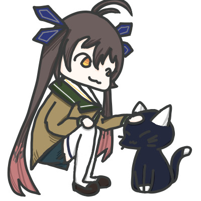 M14とネコ